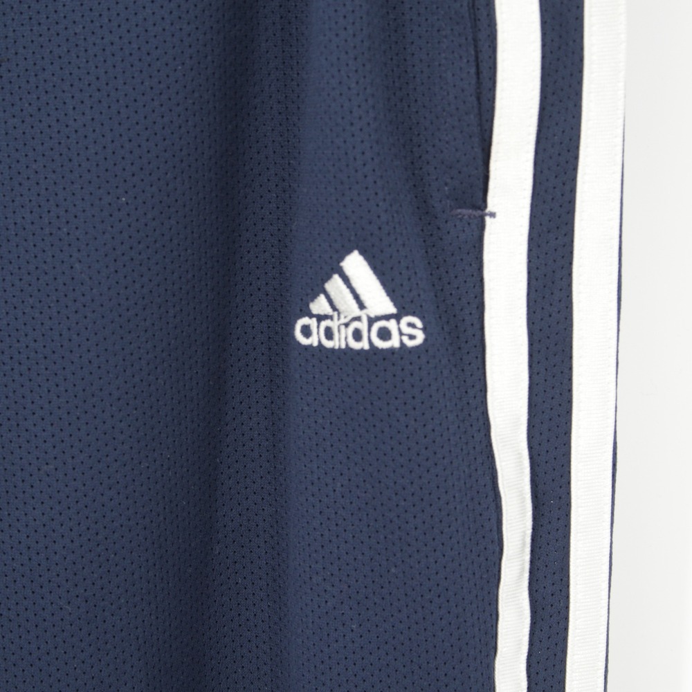 Adidas Women's Blue 3-Stripe Mesh‎ Athletic Track Pants Size Large - Picture 2 of 5